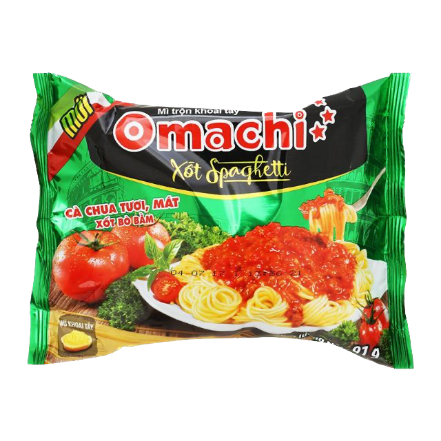 Mì trộn Omachi xốt Spaghetti phô mai gói 90g