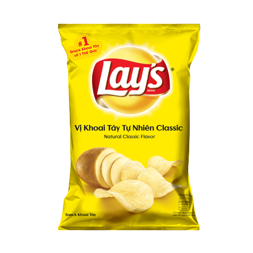 Snack khoai tây vị tự nhiên Lay's gói 30g